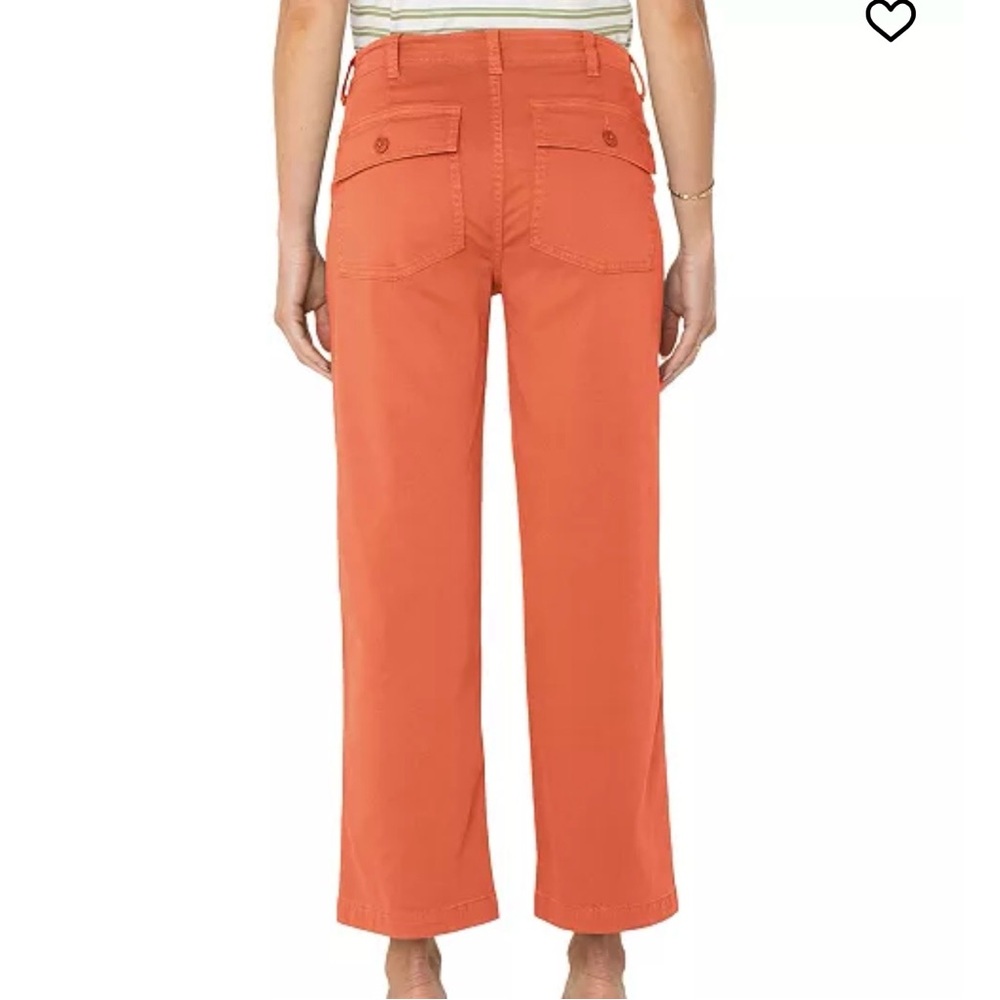 Liverpool cropped wide leg pants NWT
